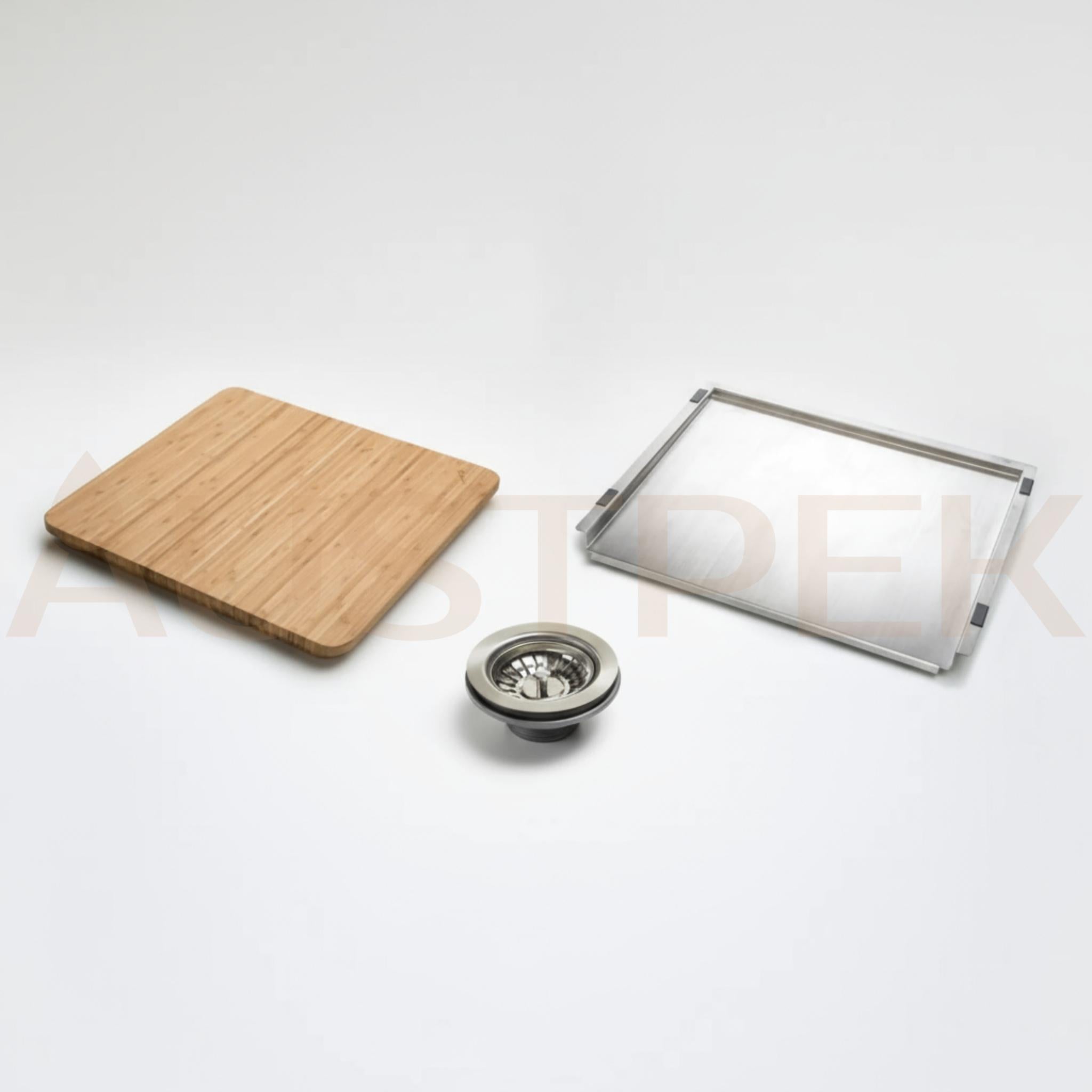 OLIVERI SONETTO SINGLE BOWL TOPMOUNT KITCHEN AND LAUNDRY SINK STAINLESS STEEL 520MM