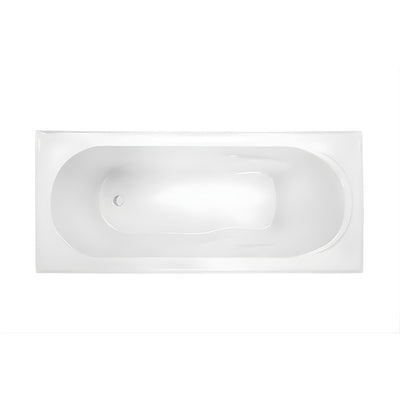 DECINA ADATTO INSET BATH GLOSS WHITE (AVAILABLE IN 1510MM AND 1650MM)