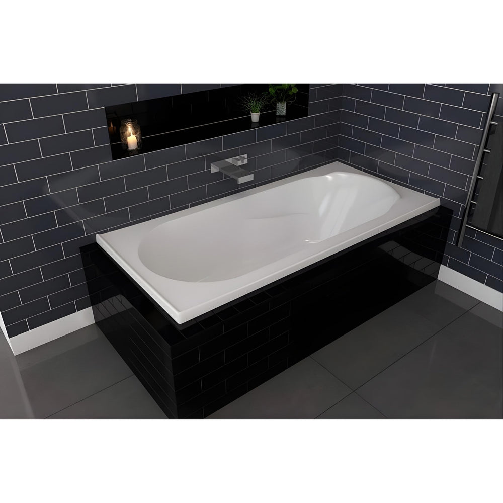 DECINA ADATTO INSET BATH GLOSS WHITE (AVAILABLE IN 1510MM AND 1650MM)