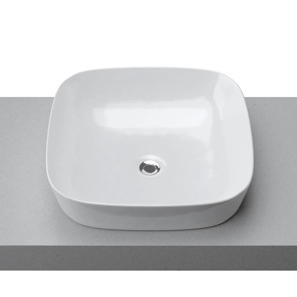 TIMBERLINE ADDISON INSET BASIN GLOSS WHITE 400MM
