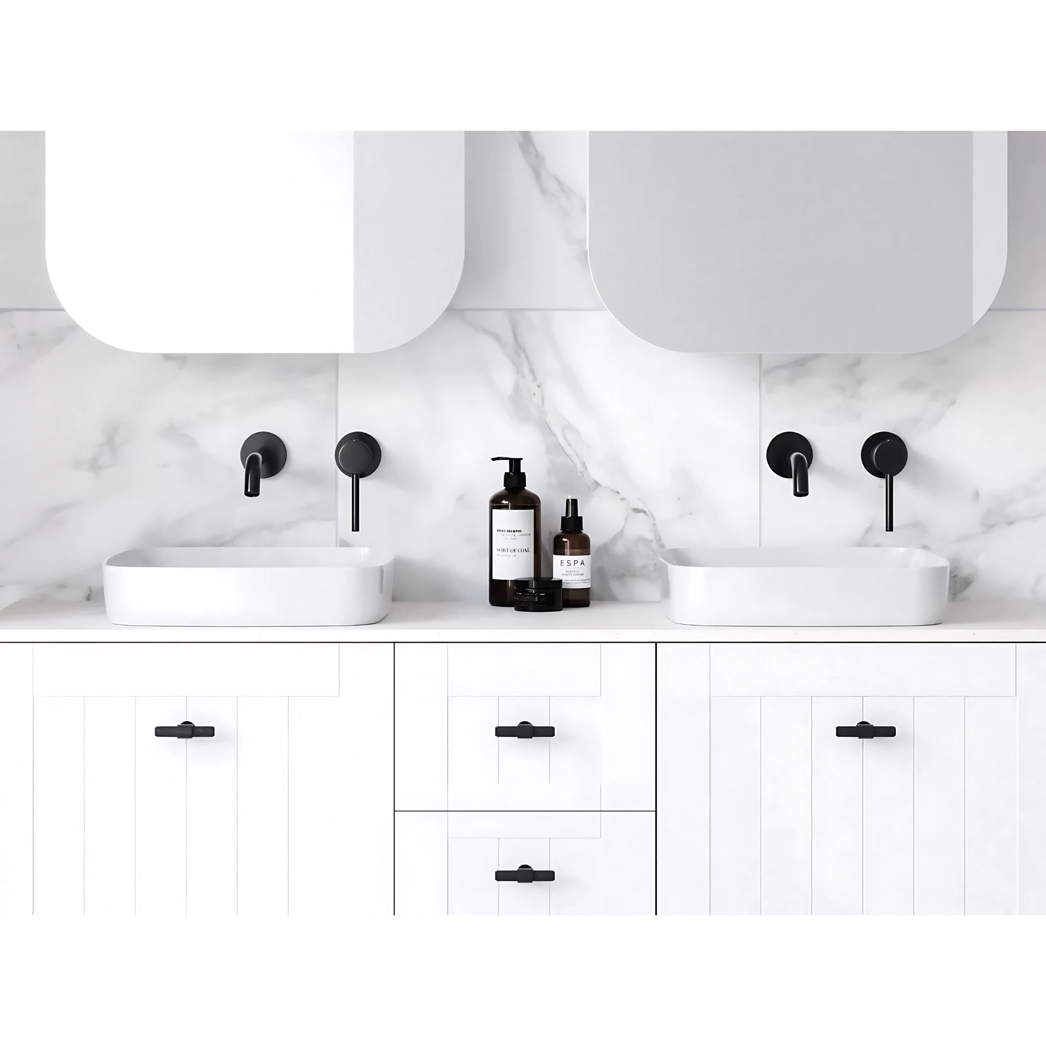 TIMBERLINE ADDISON INSET BASIN MATTE WHITE 400MM