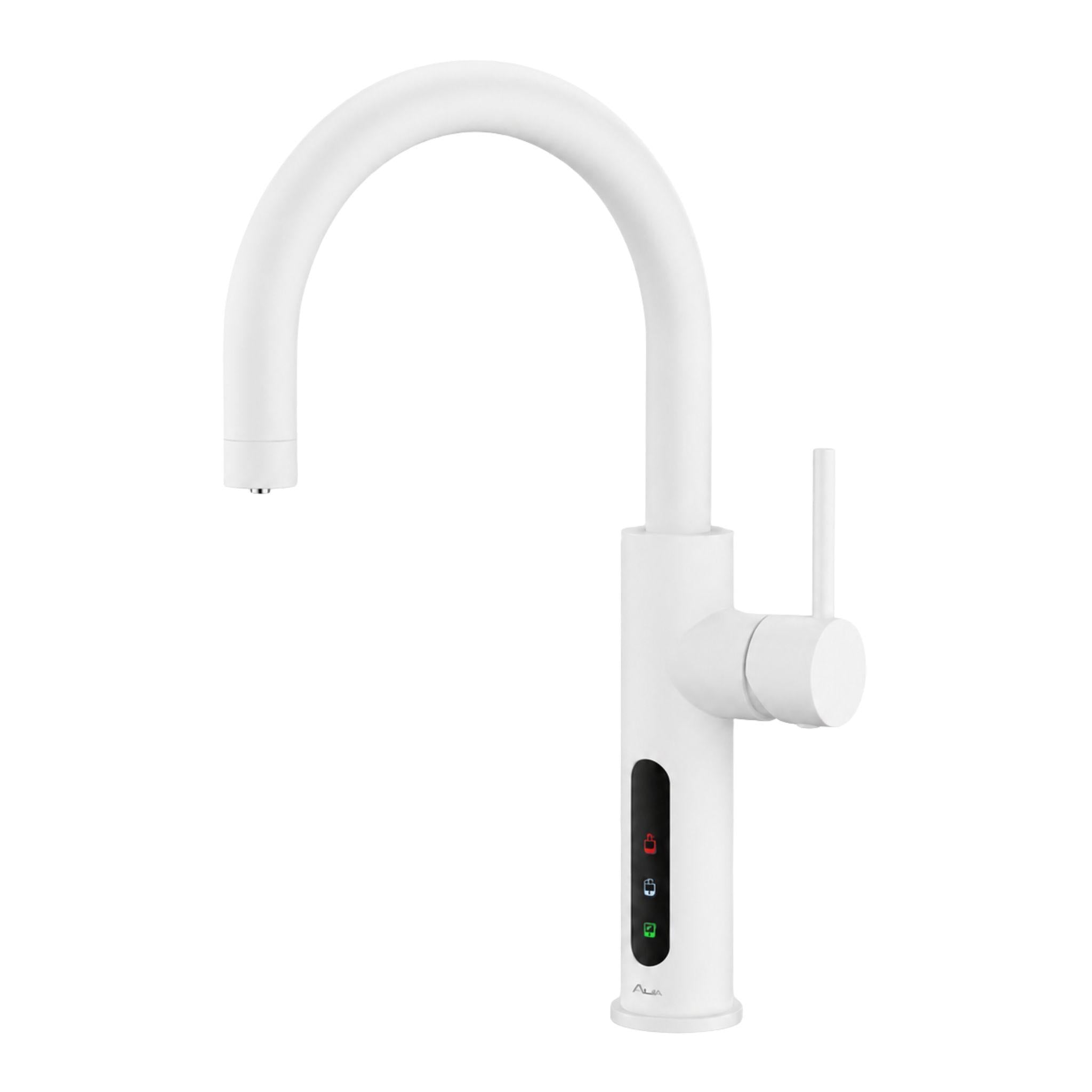 ALIA X51 INSTANT HOT FILTERED WATER TAP MATTE WHITE