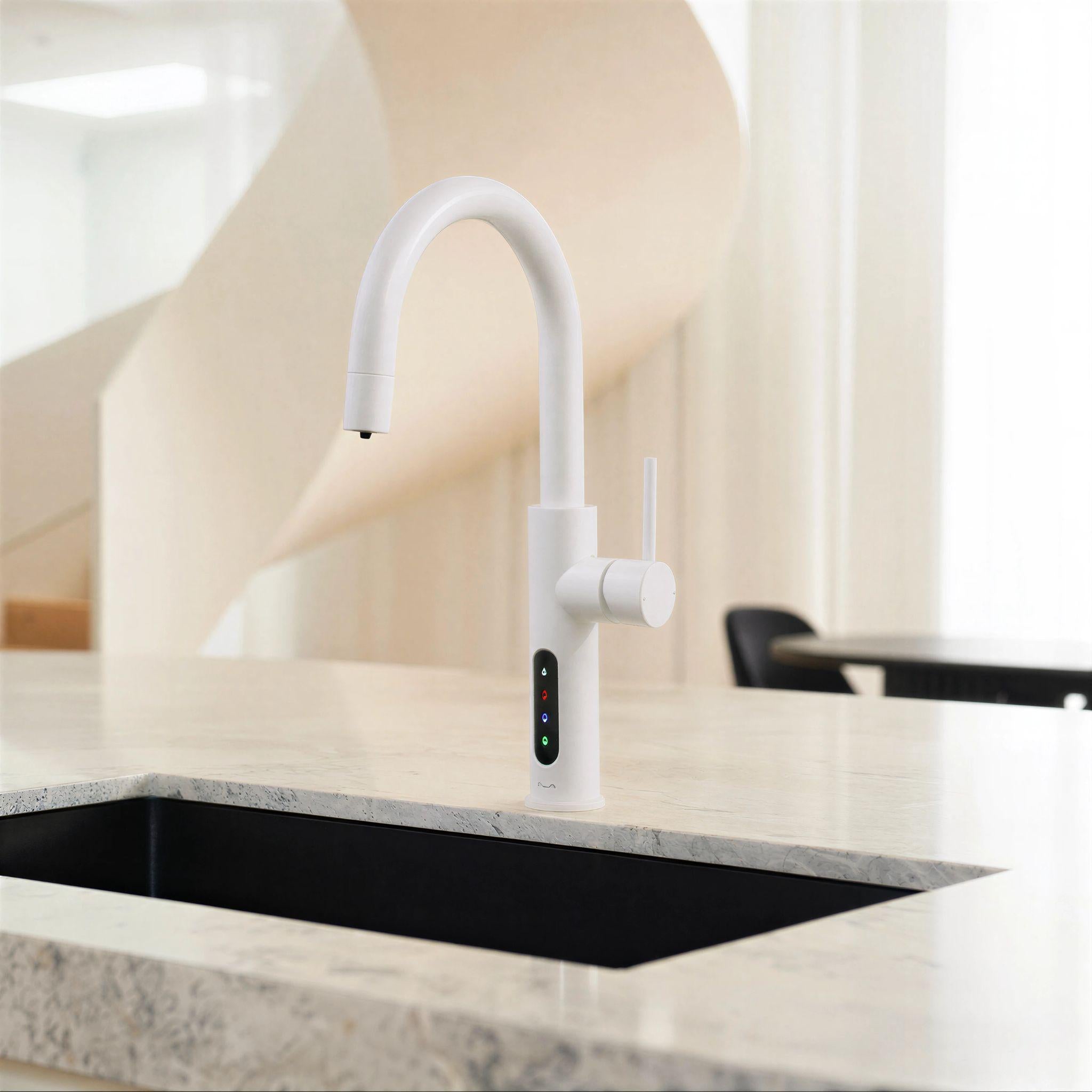 ALIA X51 INSTANT HOT FILTERED WATER TAP MATTE WHITE