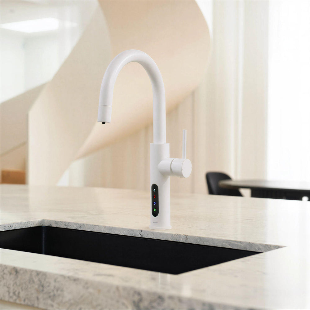ALIA X51 INSTANT HOT & COLD FILTERED WATER TAP MATTE WHITE