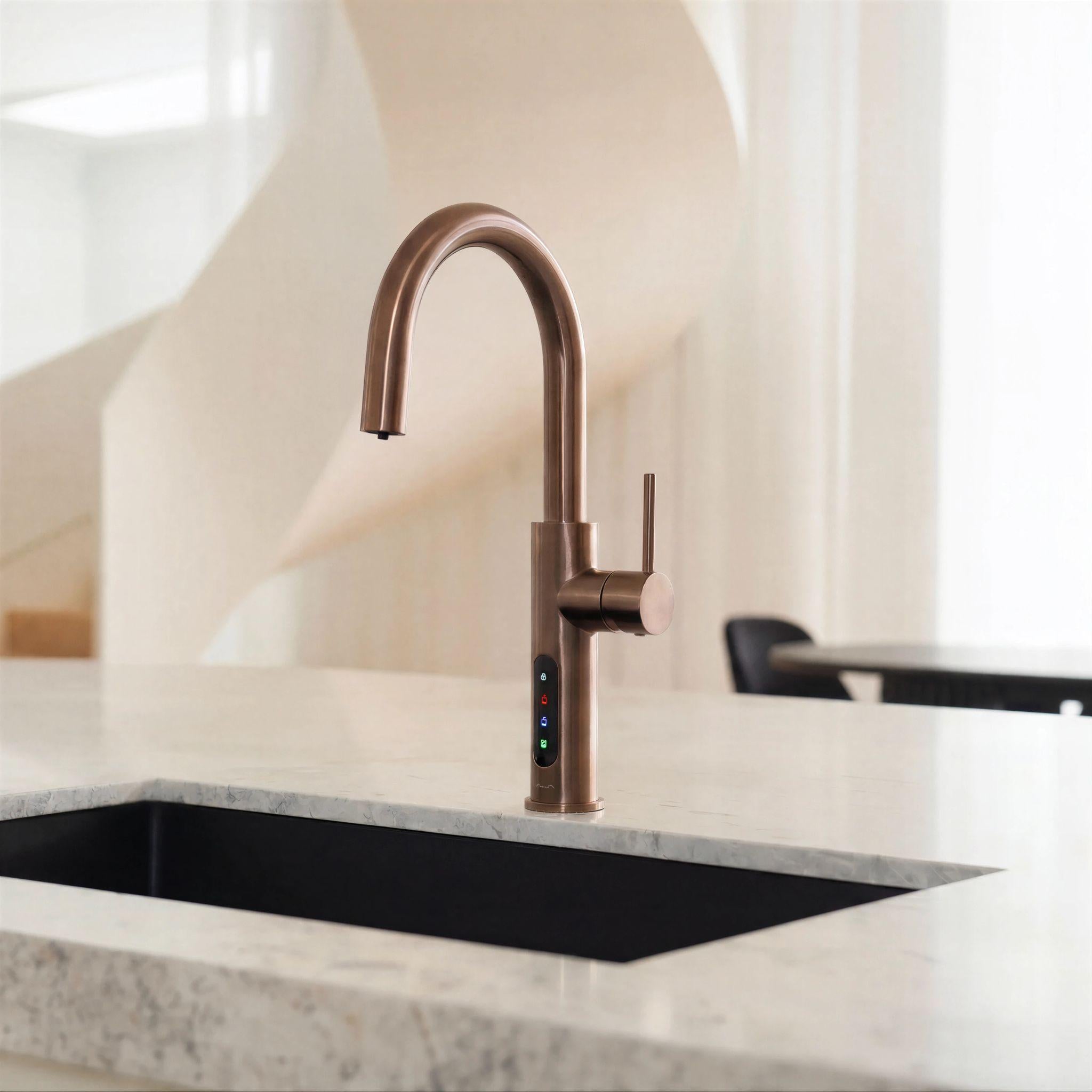 ALIA X51 INSTANT HOT & COLD FILTERED WATER TAP SATIN BRONZE