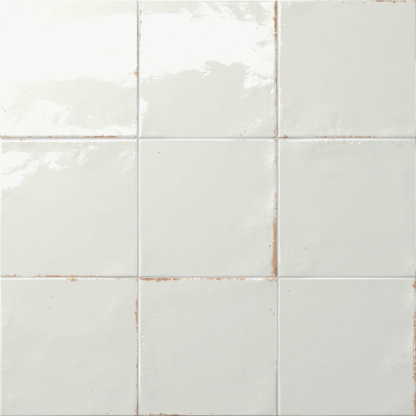 DUNE CERAMICA AGADIR NIEBLA ULTRA GLOSS 147X147MM SQUARE TILE (PER BOX)