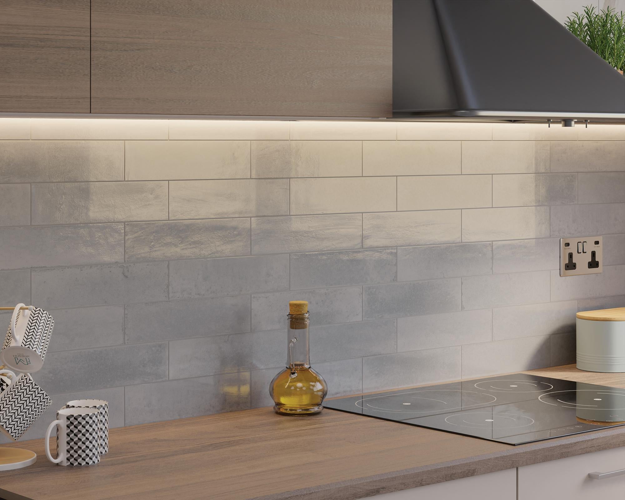 DUNE CERAMICA AGADIR PIEDRA ULTRA GLOSS 70X280MM RECTANGULAR TILE (PER BOX)