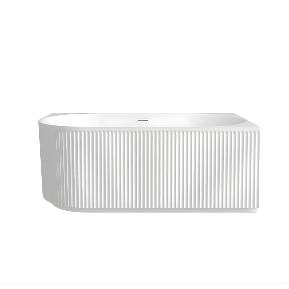 ATTICA HAVANA RIGHT CORNER BATHTUB WITH OVERFLOW GLOSS WHITE (AVAILABLE IN 1500MM AND 1700MM)