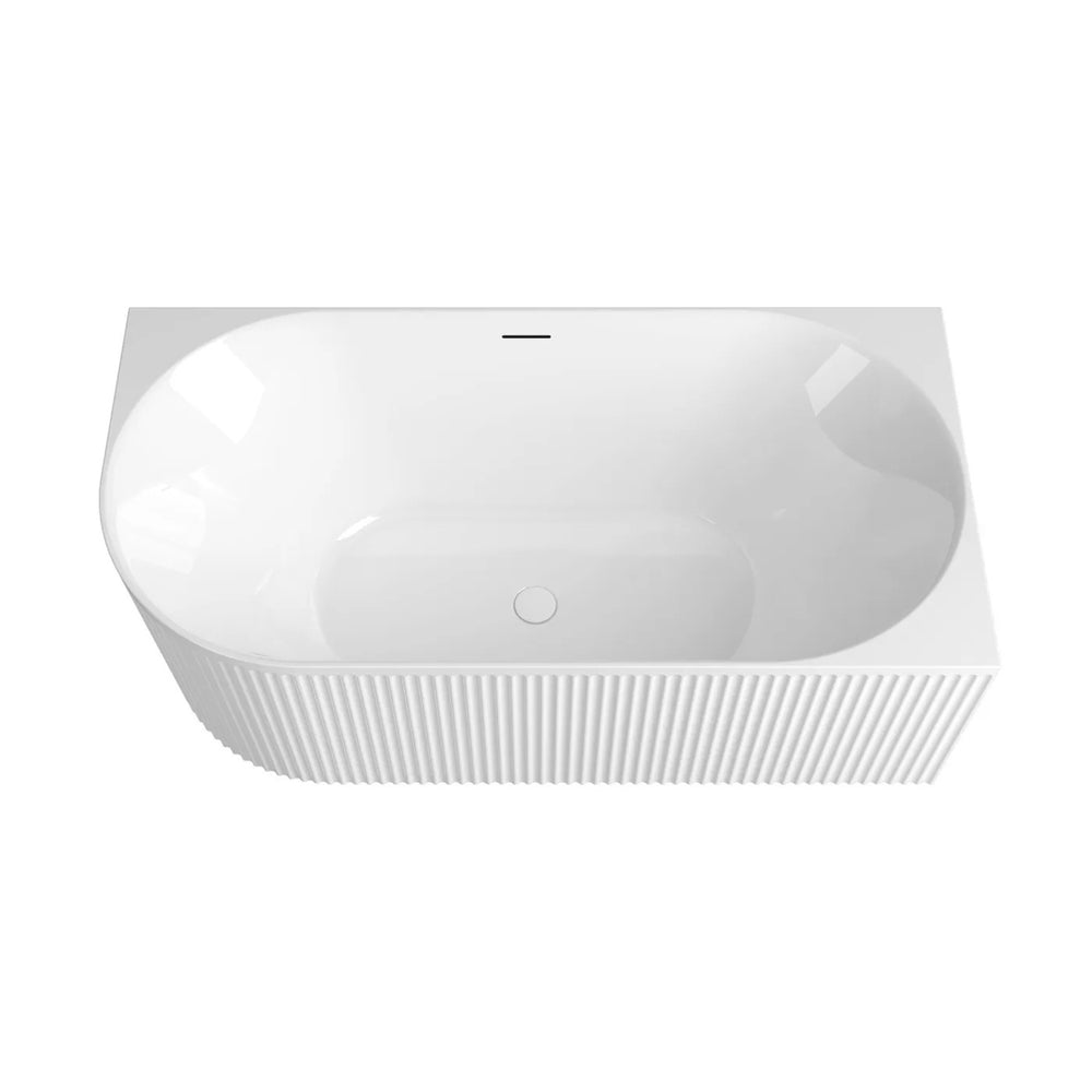 ATTICA HAVANA RIGHT CORNER BATHTUB WITH OVERFLOW GLOSS WHITE (AVAILABLE IN 1500MM AND 1700MM)