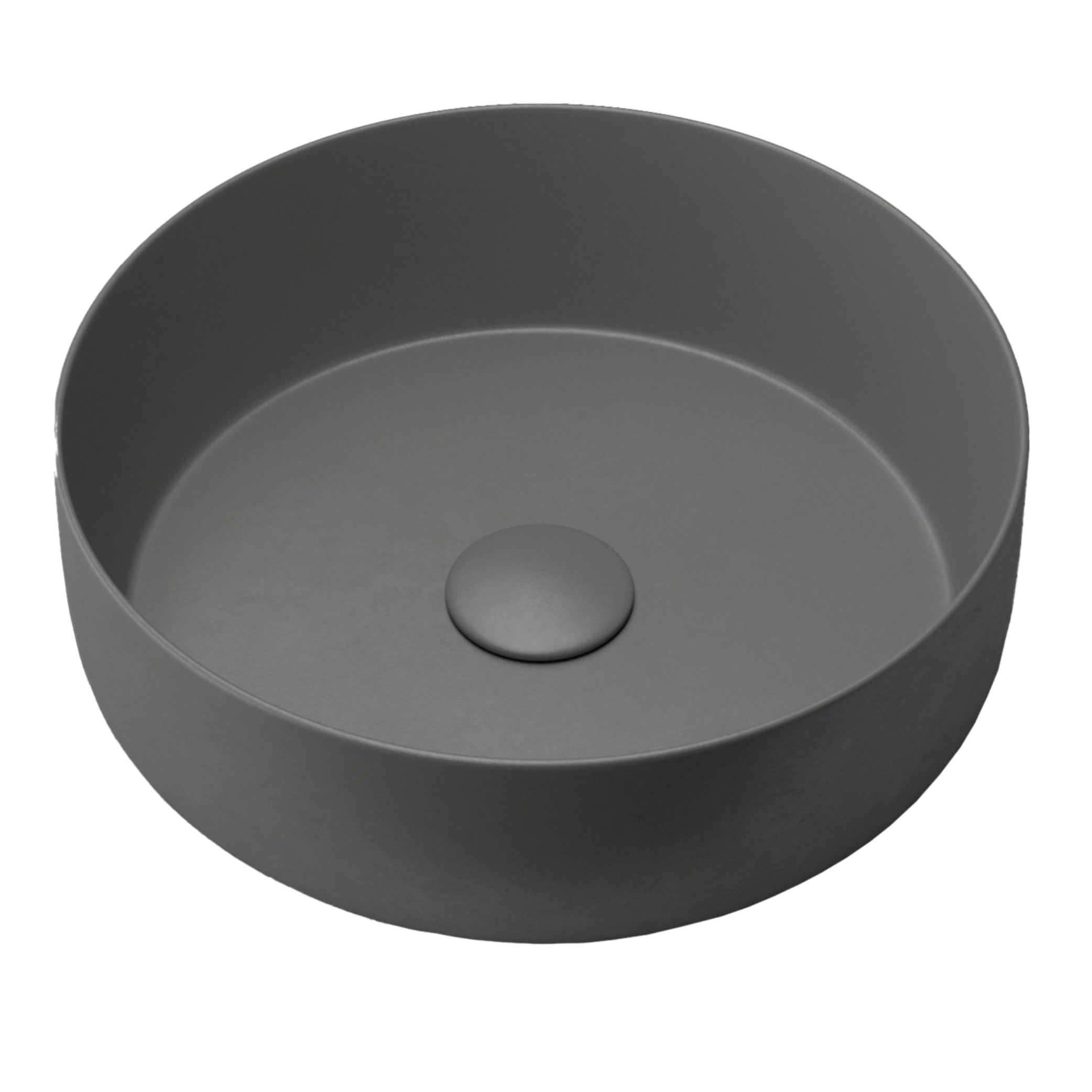 TIMBERLINE ALLURE ABOVE COUNTER BASIN ANTHRACITE 360MM