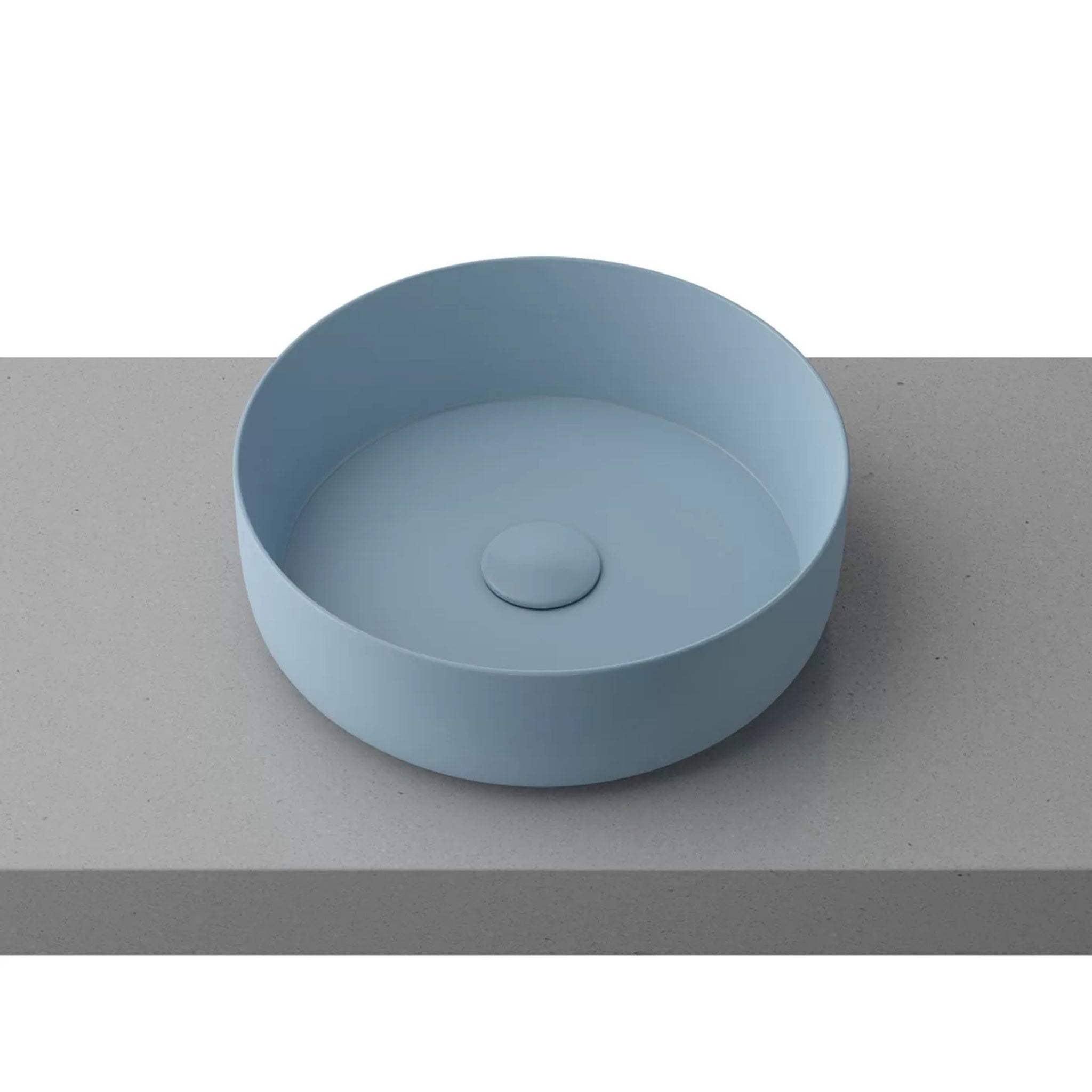 TIMBERLINE ALLURE ABOVE COUNTER BASIN MATTE BLUE 360MM