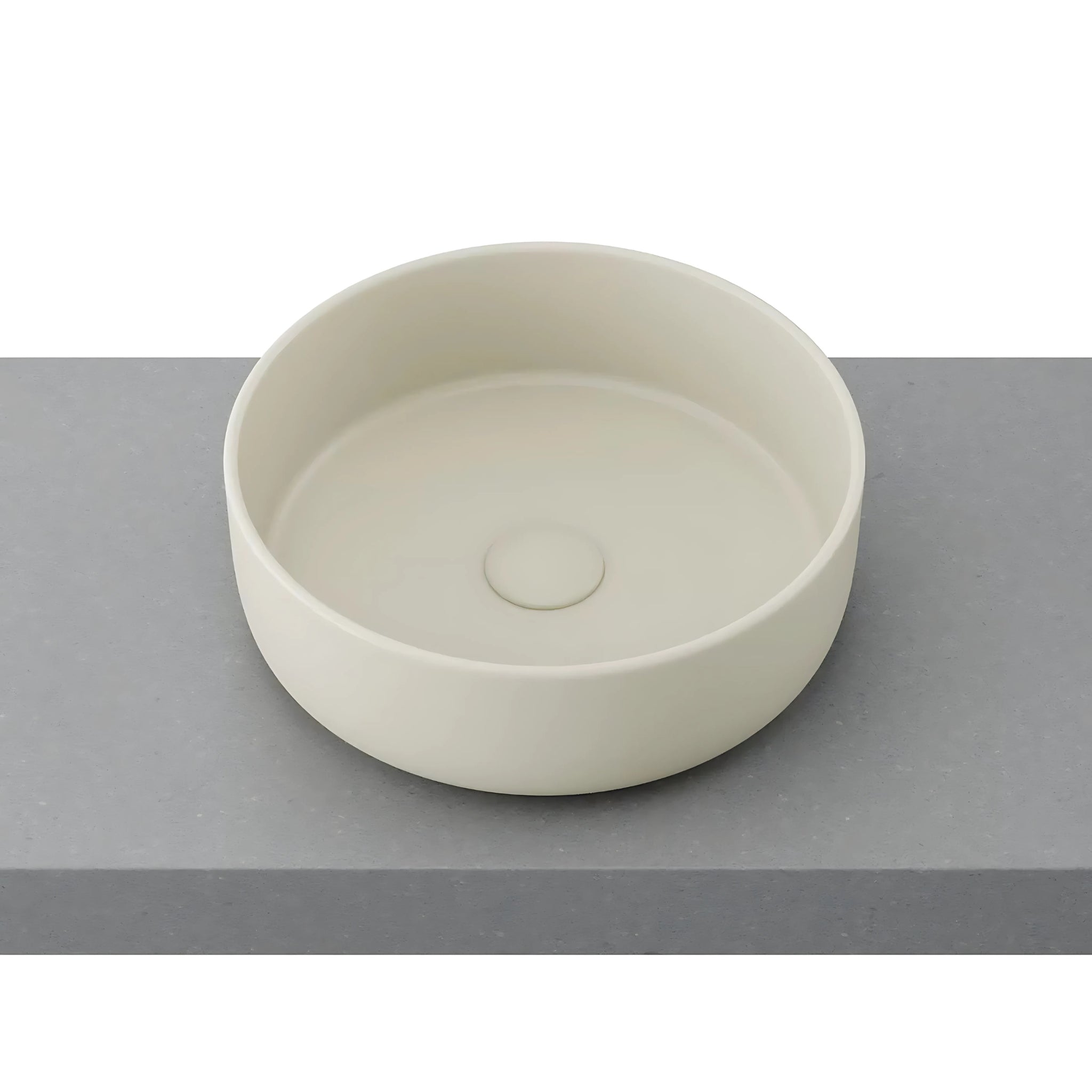 TIMBERLINE ALLURE ABOVE COUNTER BASIN MATTE IVORY 360MM