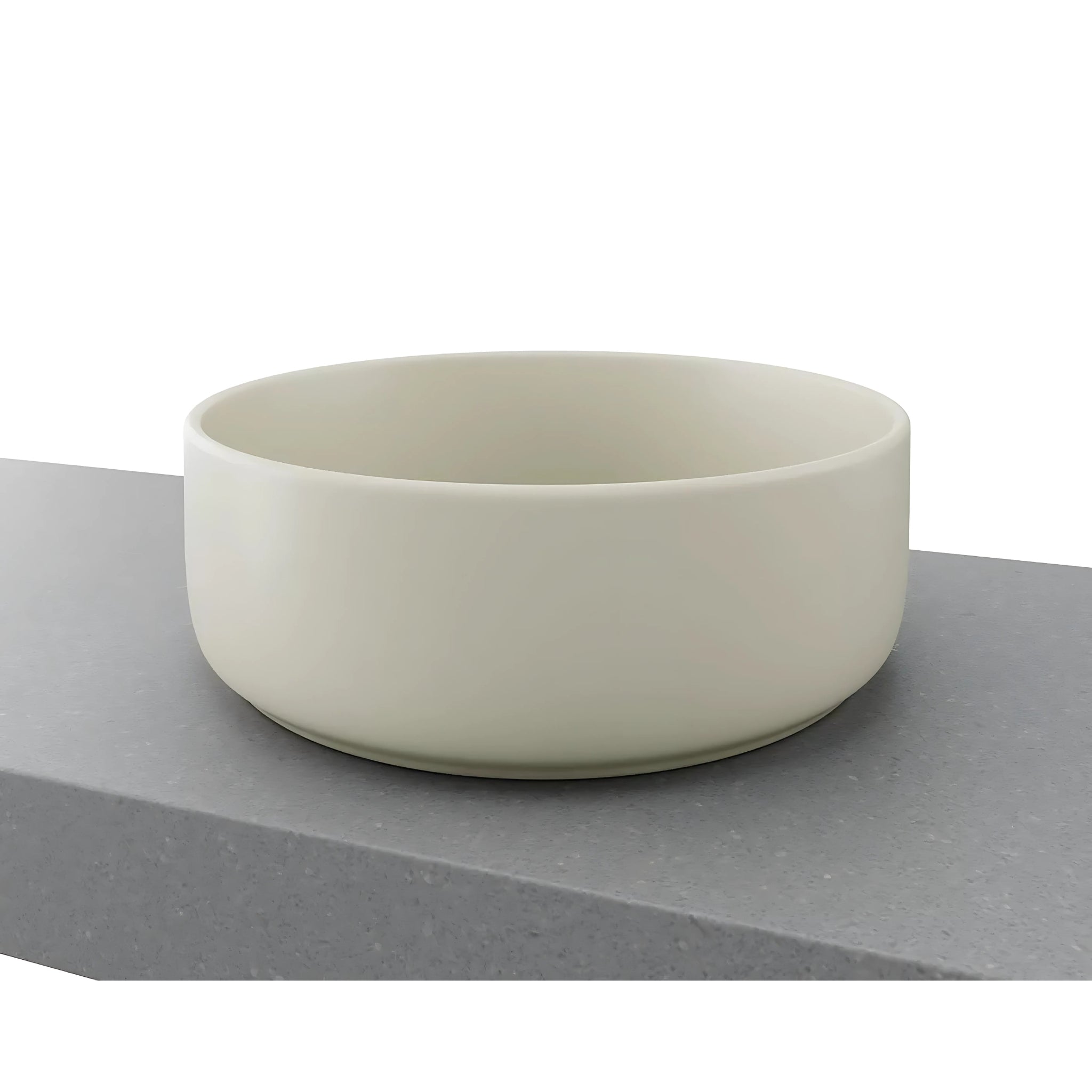 TIMBERLINE ALLURE ABOVE COUNTER BASIN MATTE IVORY 360MM