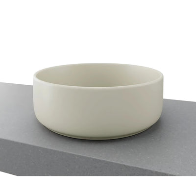 TIMBERLINE ALLURE ABOVE COUNTER BASIN MATTE IVORY 360MM
