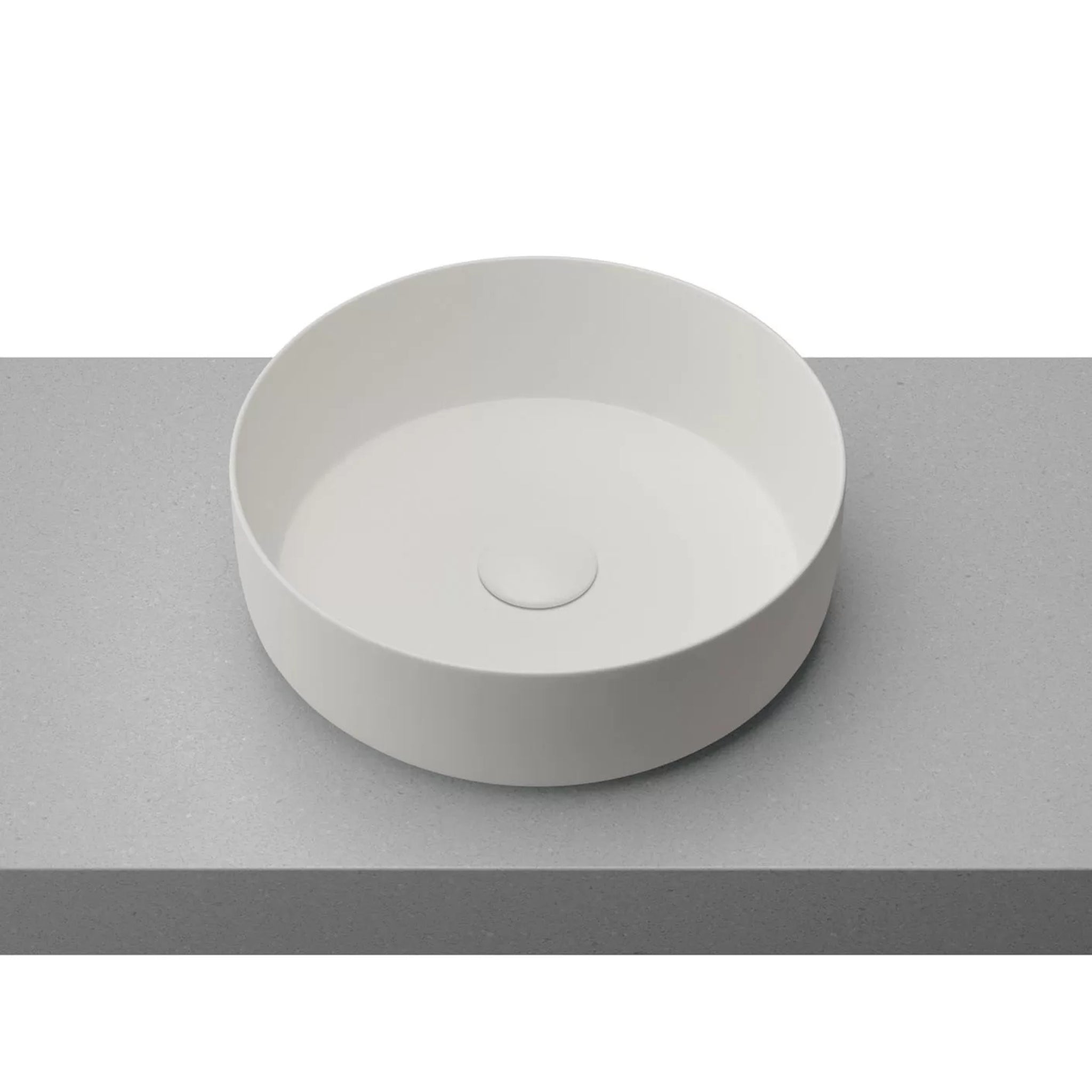 TIMBERLINE ALLURE ABOVE COUNTER BASIN MATTE LIGHT GREY 360MM