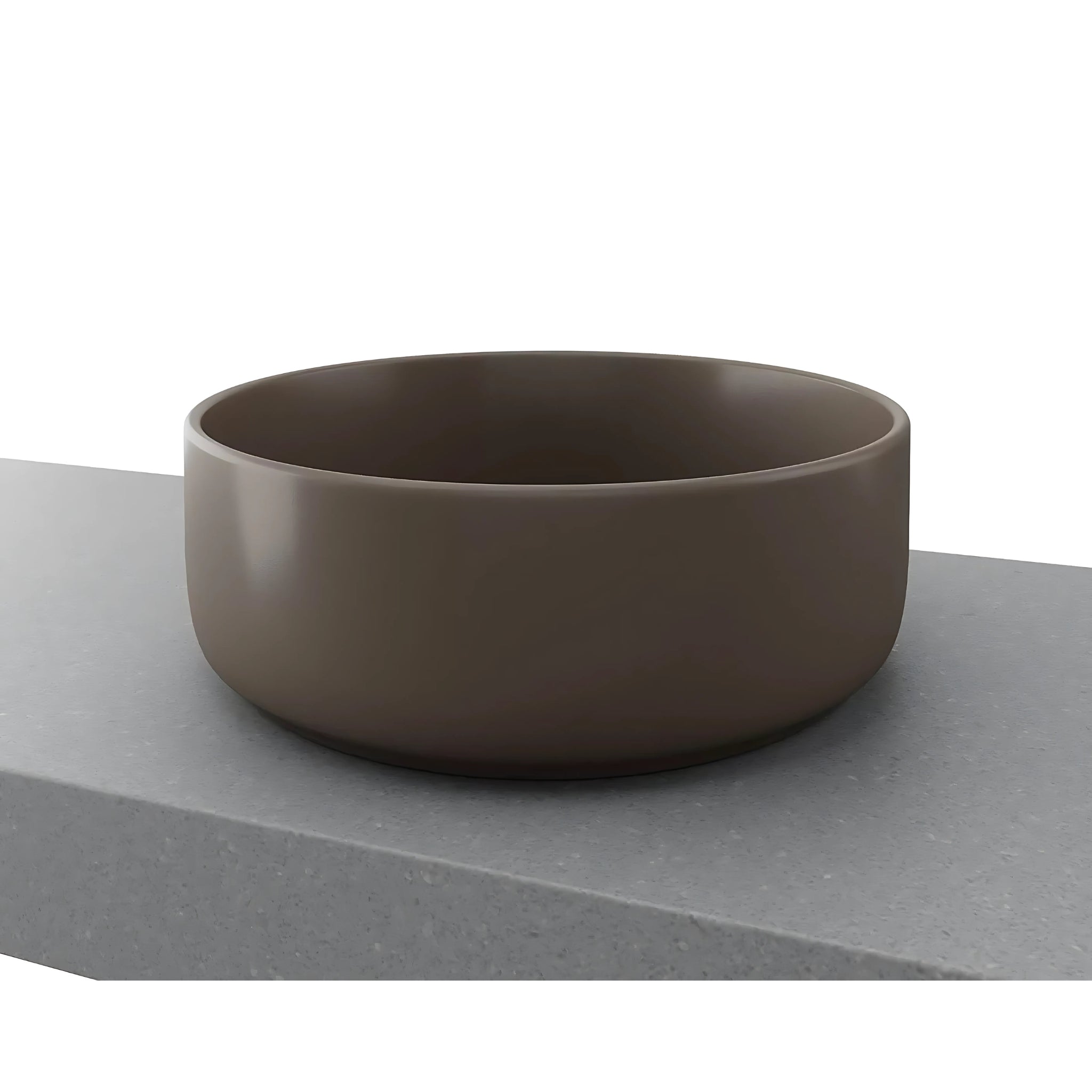 TIMBERLINE ALLURE ABOVE COUNTER BASIN MATTE TAUPE 360MM