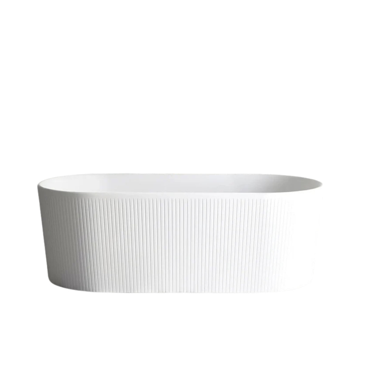 ATTICA NOOSA FREESTANDING BATH MATTE WHITE (AVAILABLE IN 1500MM AND 1700MM)