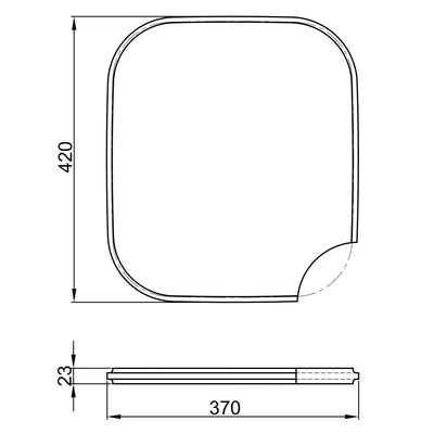 SCHOCK BAMBOO CHOPPING BOARD