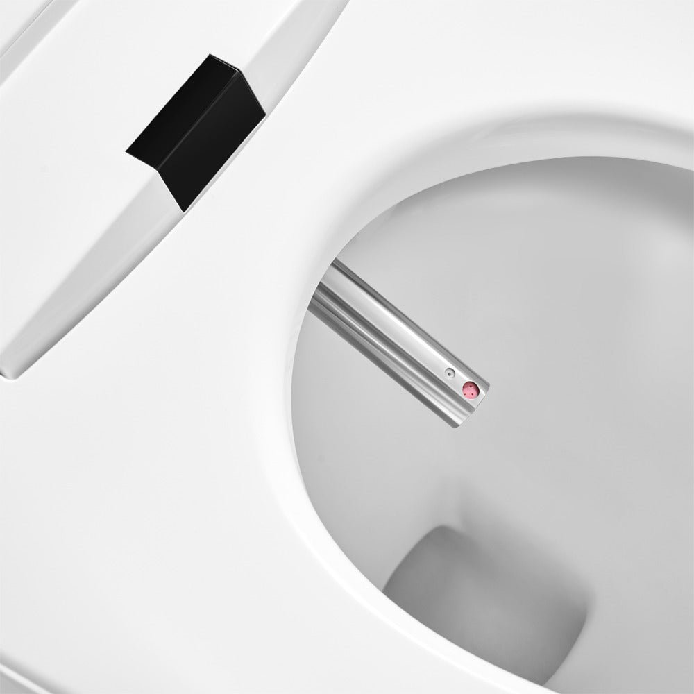 AQUAPERLA INSTANT HEATING SMART TOILET REMOTE & SIDE CONTROL WHITE
