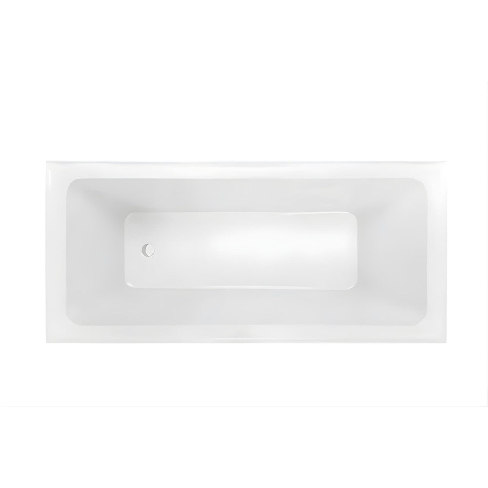 DECINA ARIA INSET BATH GLOSS WHITE (AVAILABLE IN 1525MM AND 1675MM)