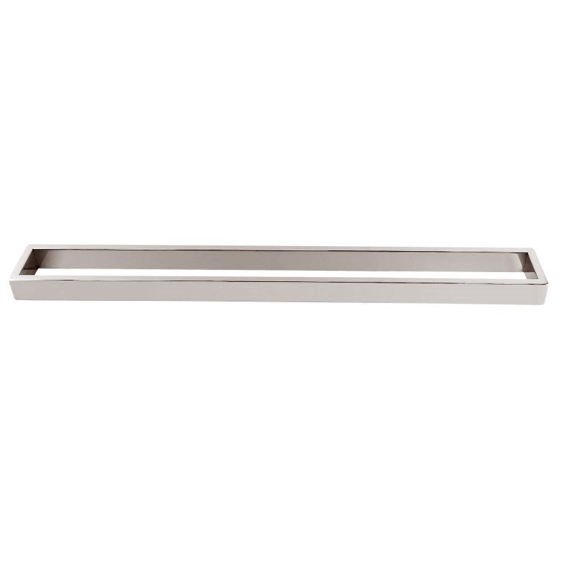 AQUAPERLA CAVALLO SQUARE SINGLE TOWEL RAIL BRUSHED NICKEL (AVAILABLE IN 600MM AND 800MM)