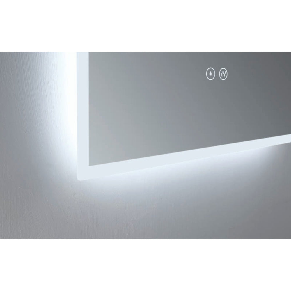 REMER ARCH FRAMELESS LED MIRROR W/ DEMISTER 700X1000MM