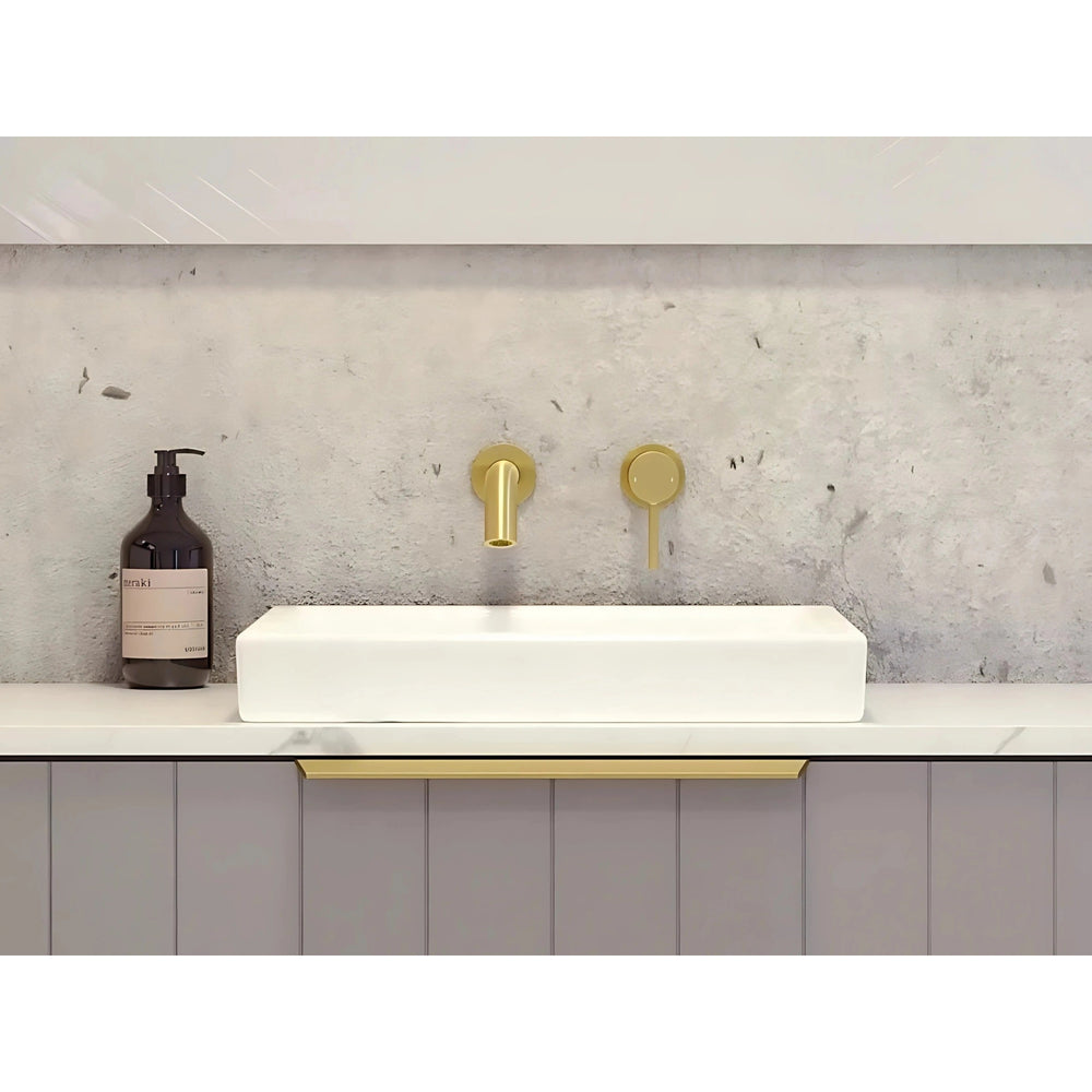 TIMBERLINE ARCADE INSET BASIN GLOSS WHITE 400MM