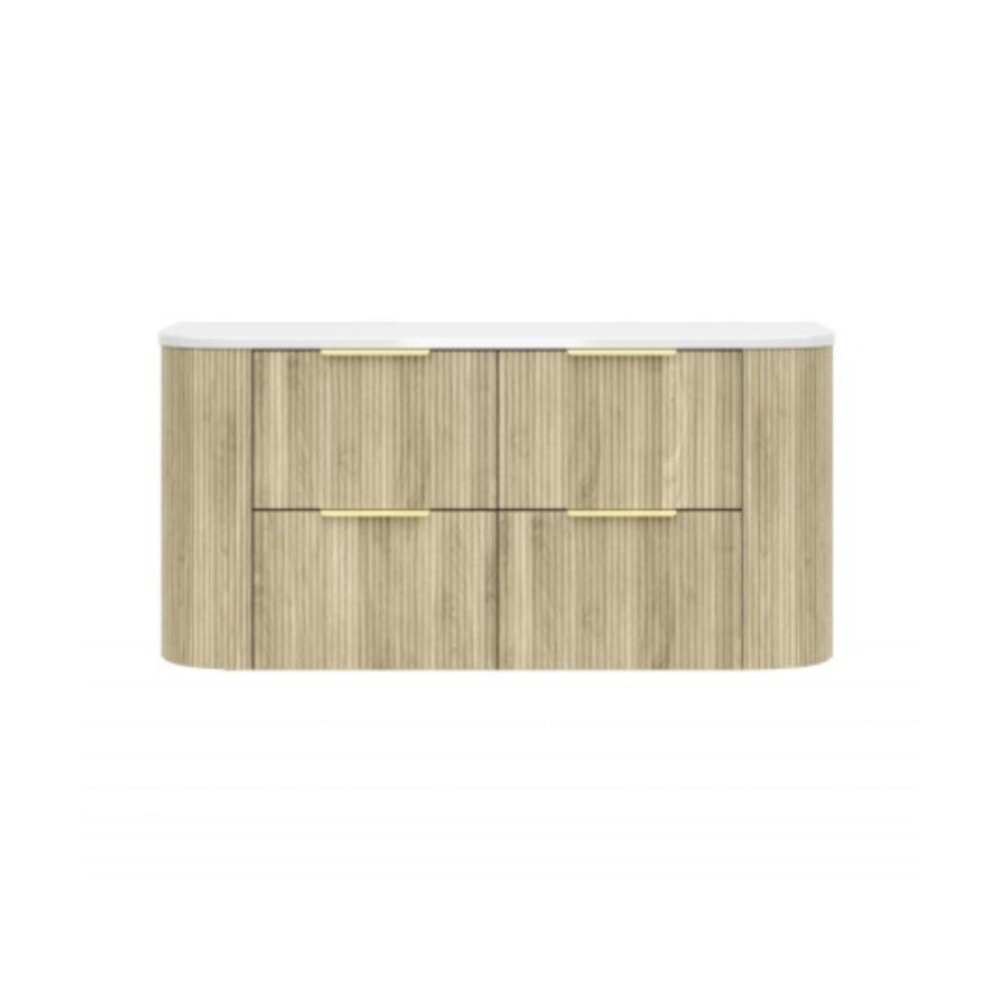 CETO ARTIS CLASSIC OAK 1200MM SINGLE BOWL WALL HUNG VANITY