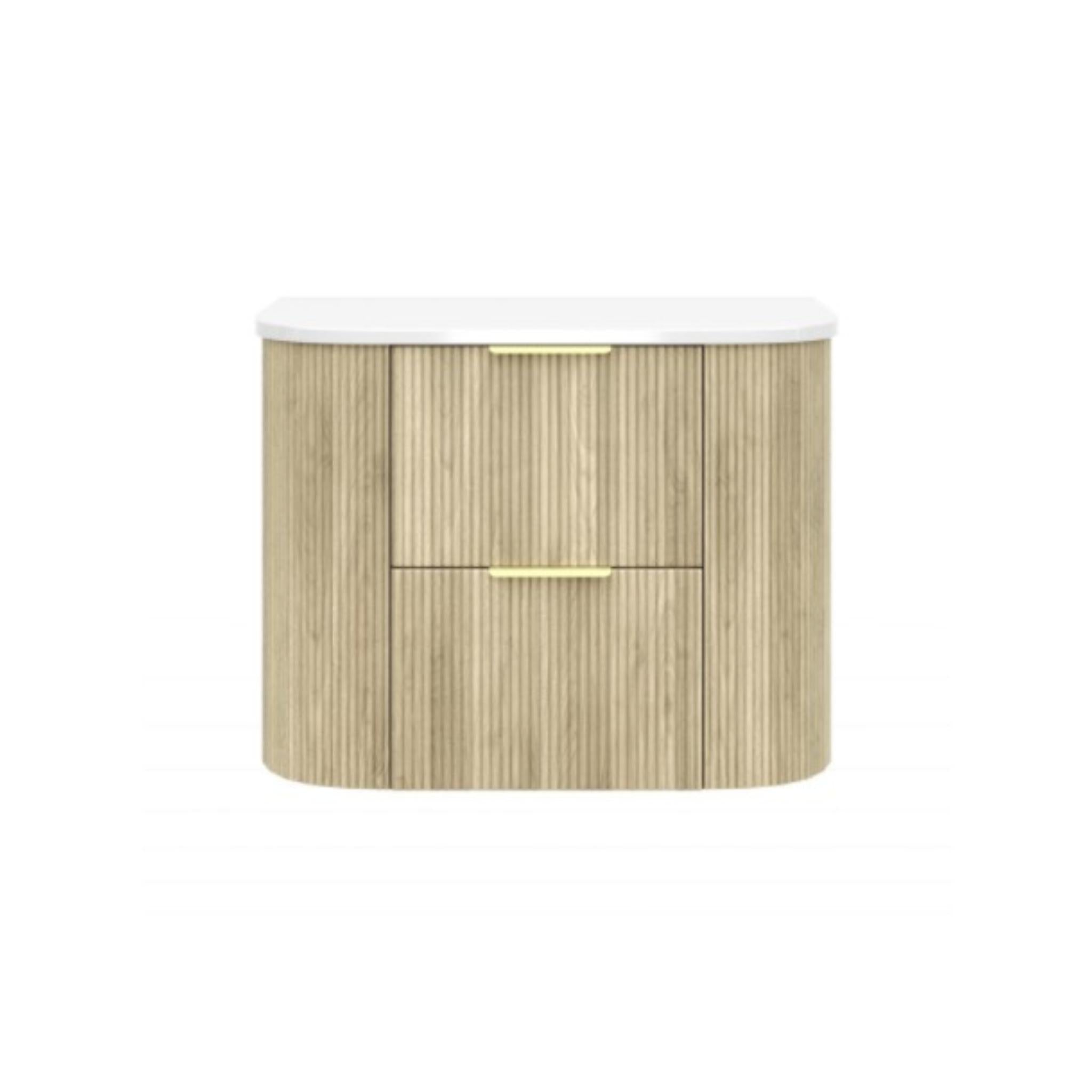CETO ARTIS CLASSIC OAK 750MM SINGLE BOWL WALL HUNG VANITY