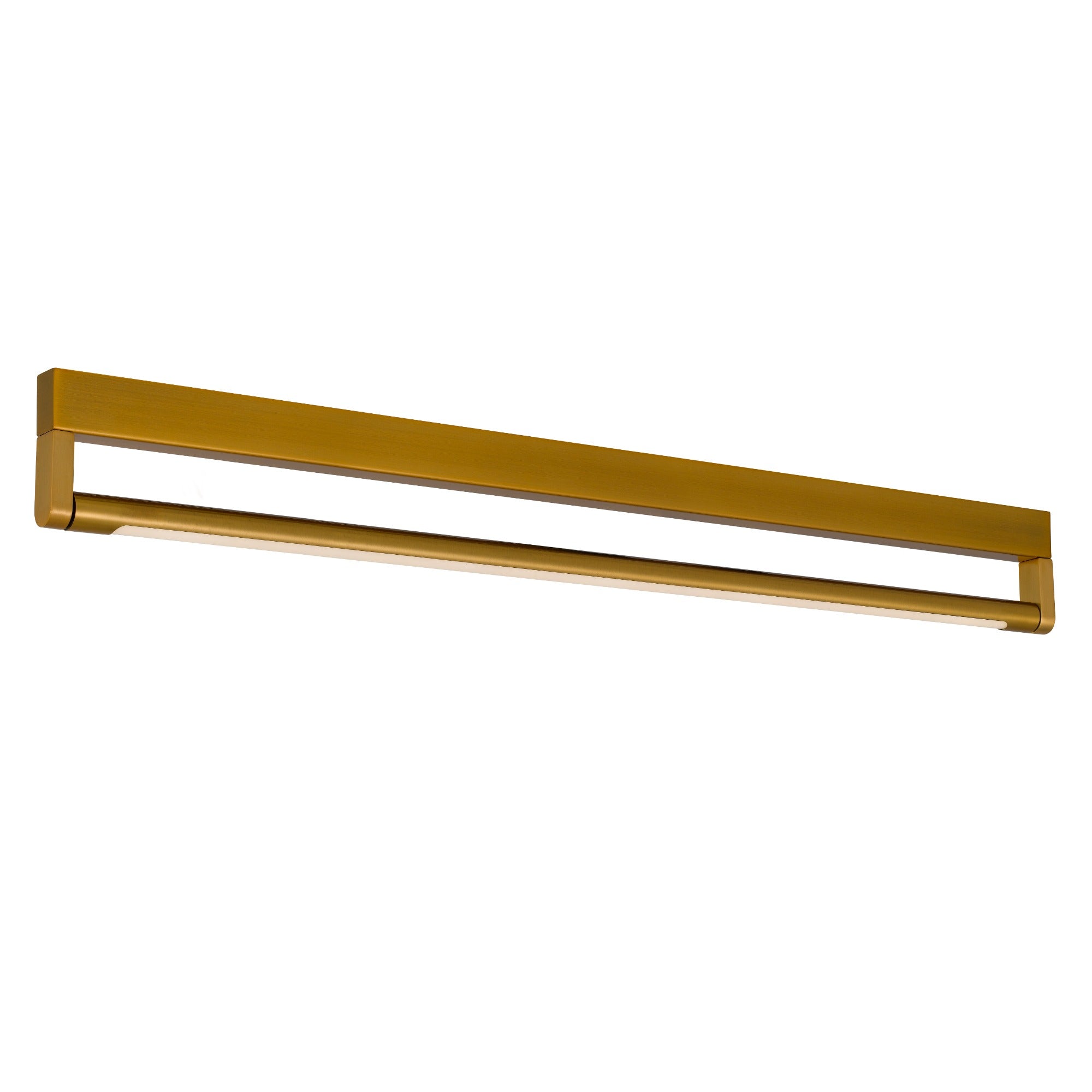 TELBIX ARVIN VANITY LED WALL LIGHT ANTIQUE GOLD 820MM