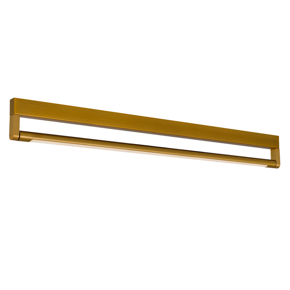 TELBIX ARVIN VANITY LED WALL LIGHT ANTIQUE GOLD 820MM
