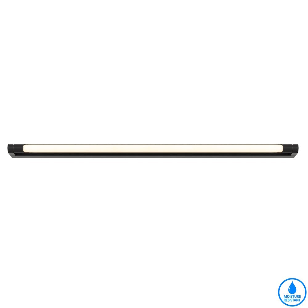 TELBIX ARVIN VANITY LED WALL LIGHT BLACK 820MM