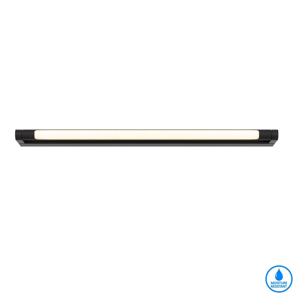 TELBIX ARVIN VANITY LED WALL LIGHT BLACK 620MM