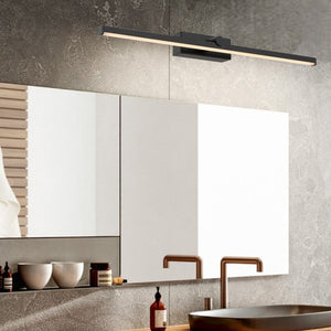 TELBIX ARVIN VANITY LED WALL LIGHT BLACK 620MM