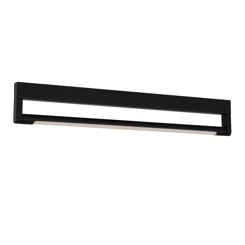 TELBIX ARVIN VANITY LED WALL LIGHT BLACK 620MM