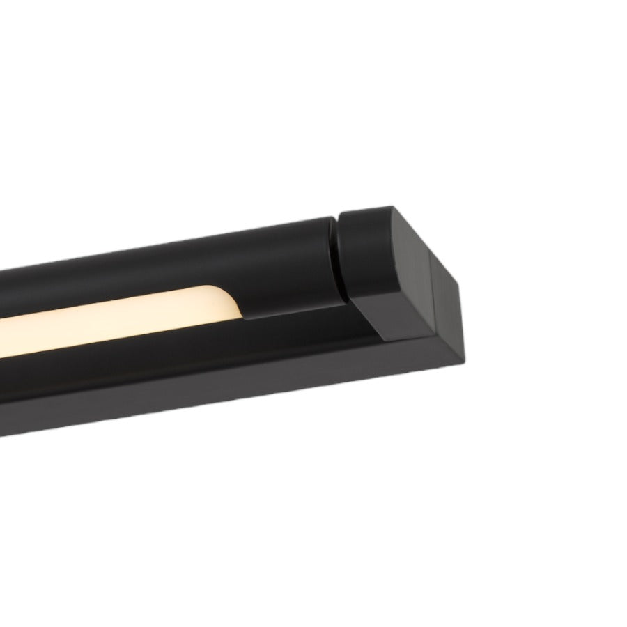 TELBIX ARVIN VANITY LED WALL LIGHT BLACK 620MM