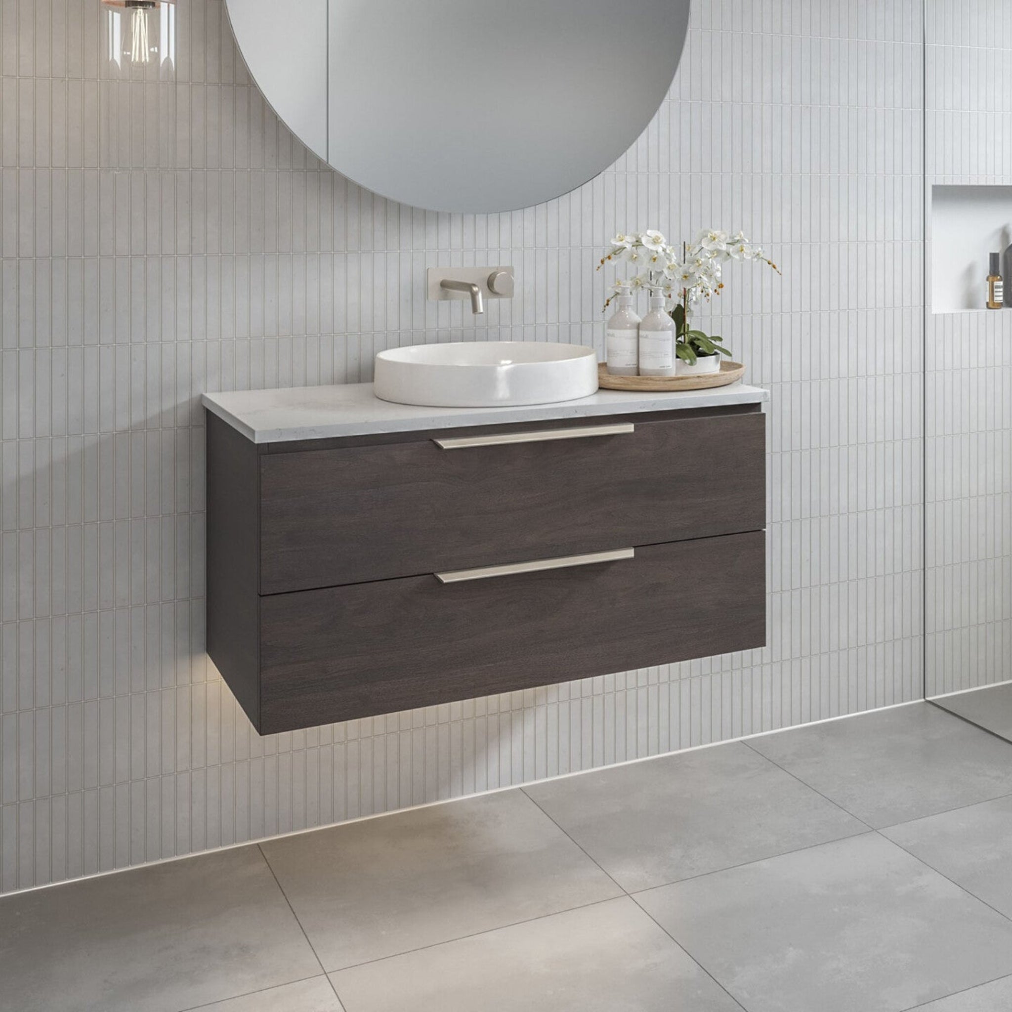 TIMBERLINE ASHTON CUSTOM WALL HUNG VANITY (ALL SIZING)