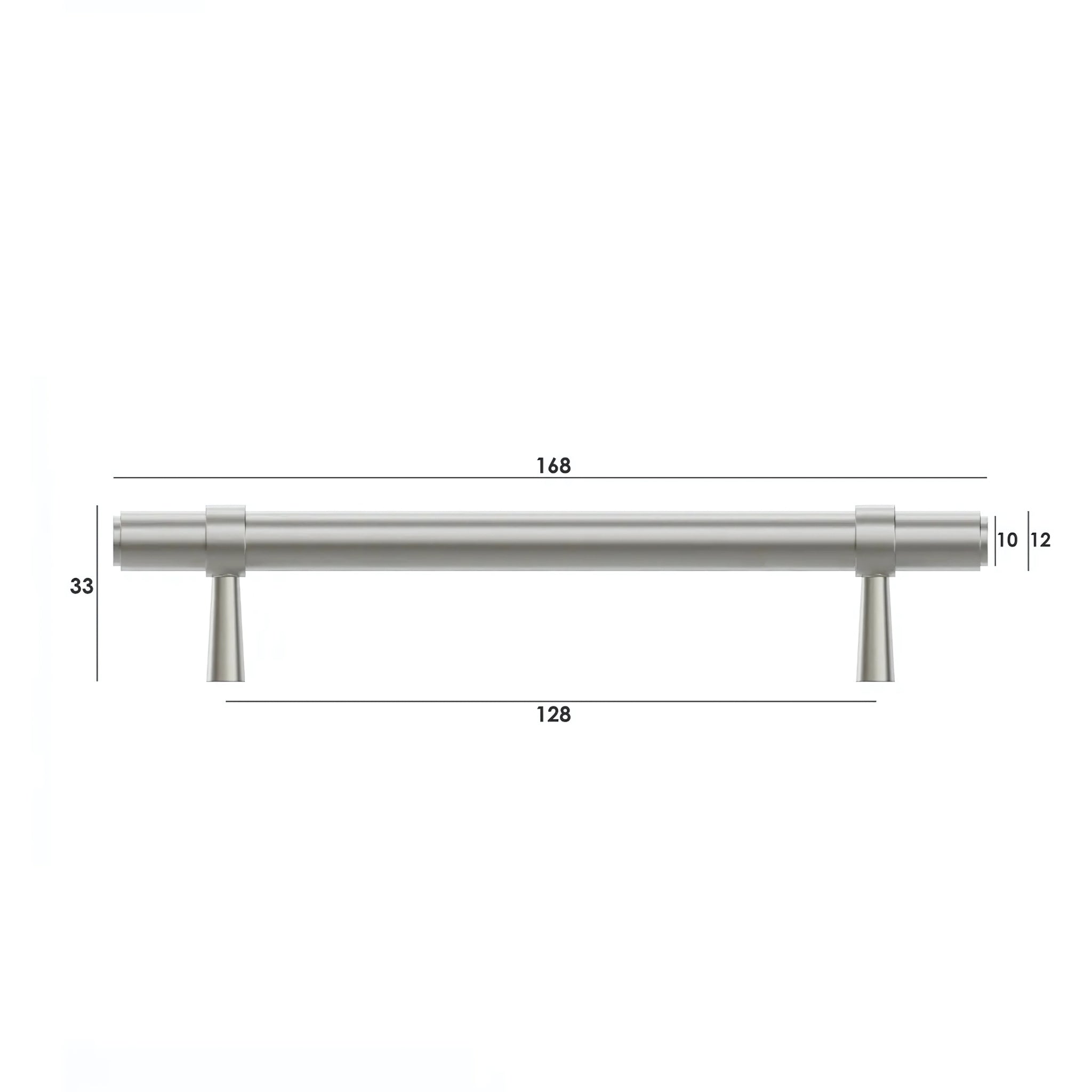 OTTI ASTOR HANDLE BRUSHED NICKEL (MULTIPLE SIZES AVAILABLE)