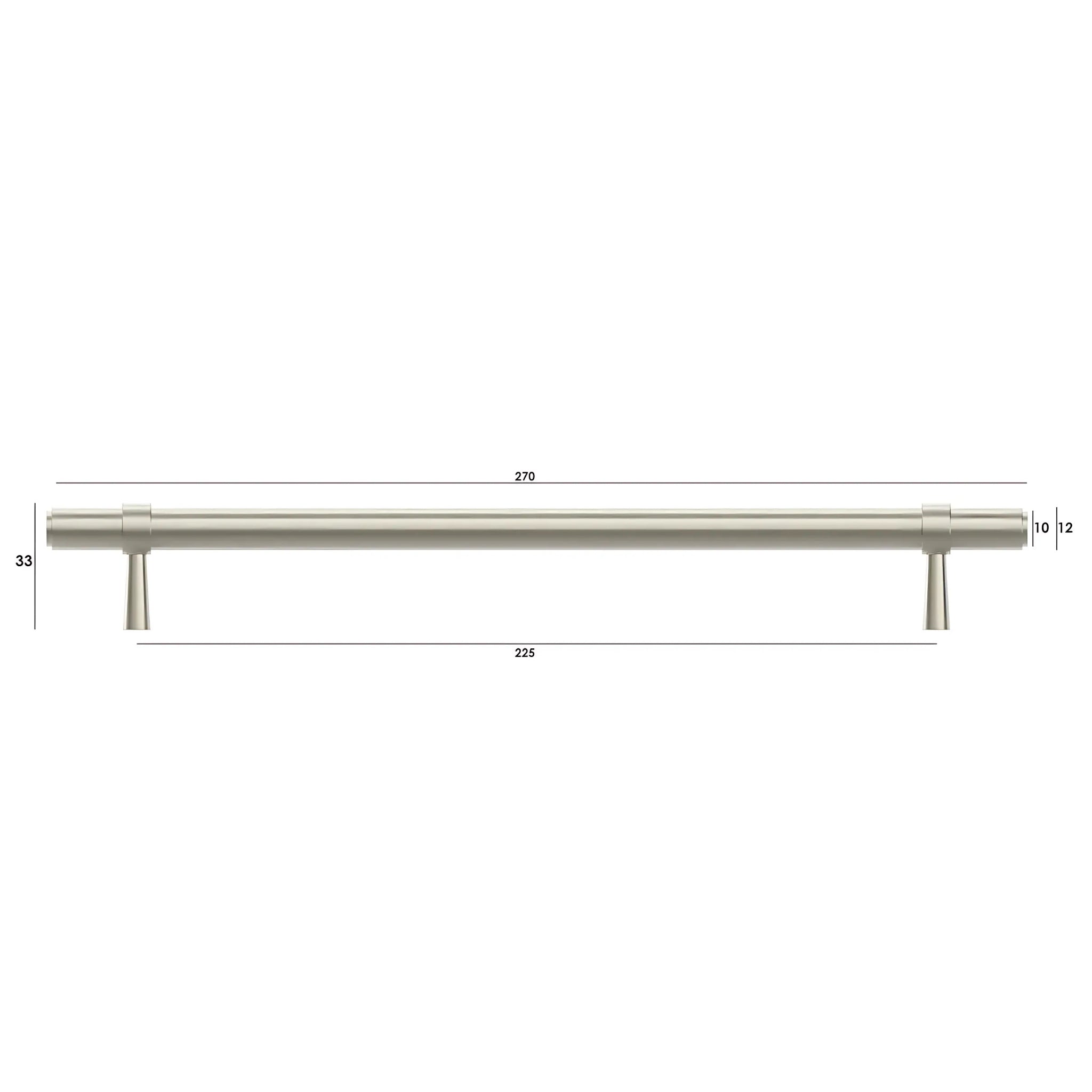 OTTI ASTOR HANDLE BRUSHED NICKEL (MULTIPLE SIZES AVAILABLE)