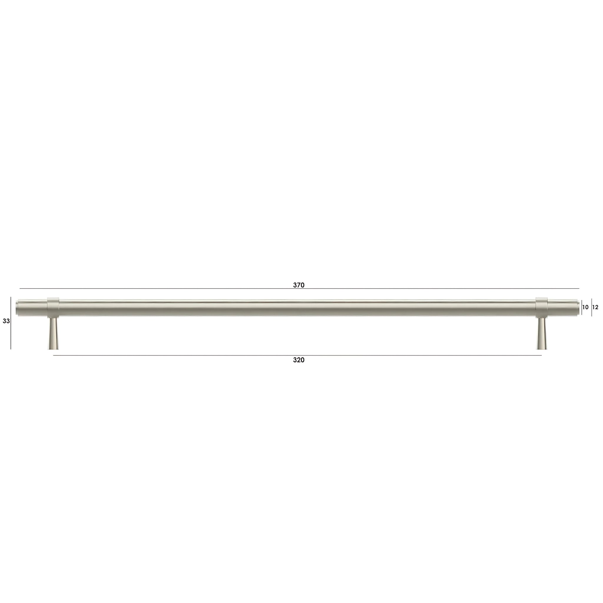 OTTI ASTOR HANDLE BRUSHED NICKEL (MULTIPLE SIZES AVAILABLE)