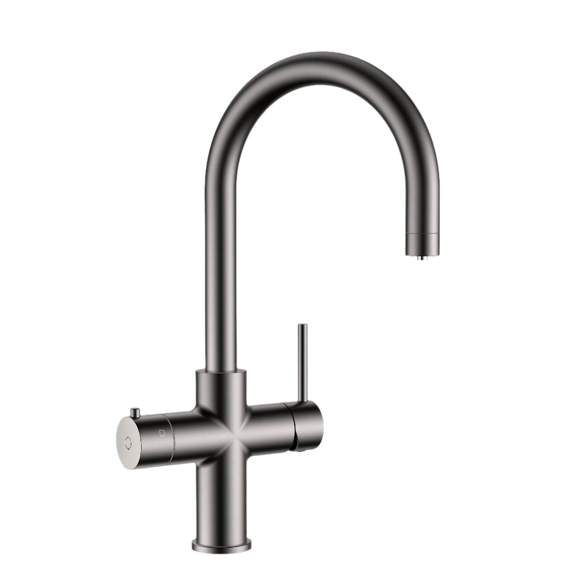 ALIA M41 LEAD FREE INSTANT HOT AND COLD FILTERED WATER TAP GUNMETAL GREY