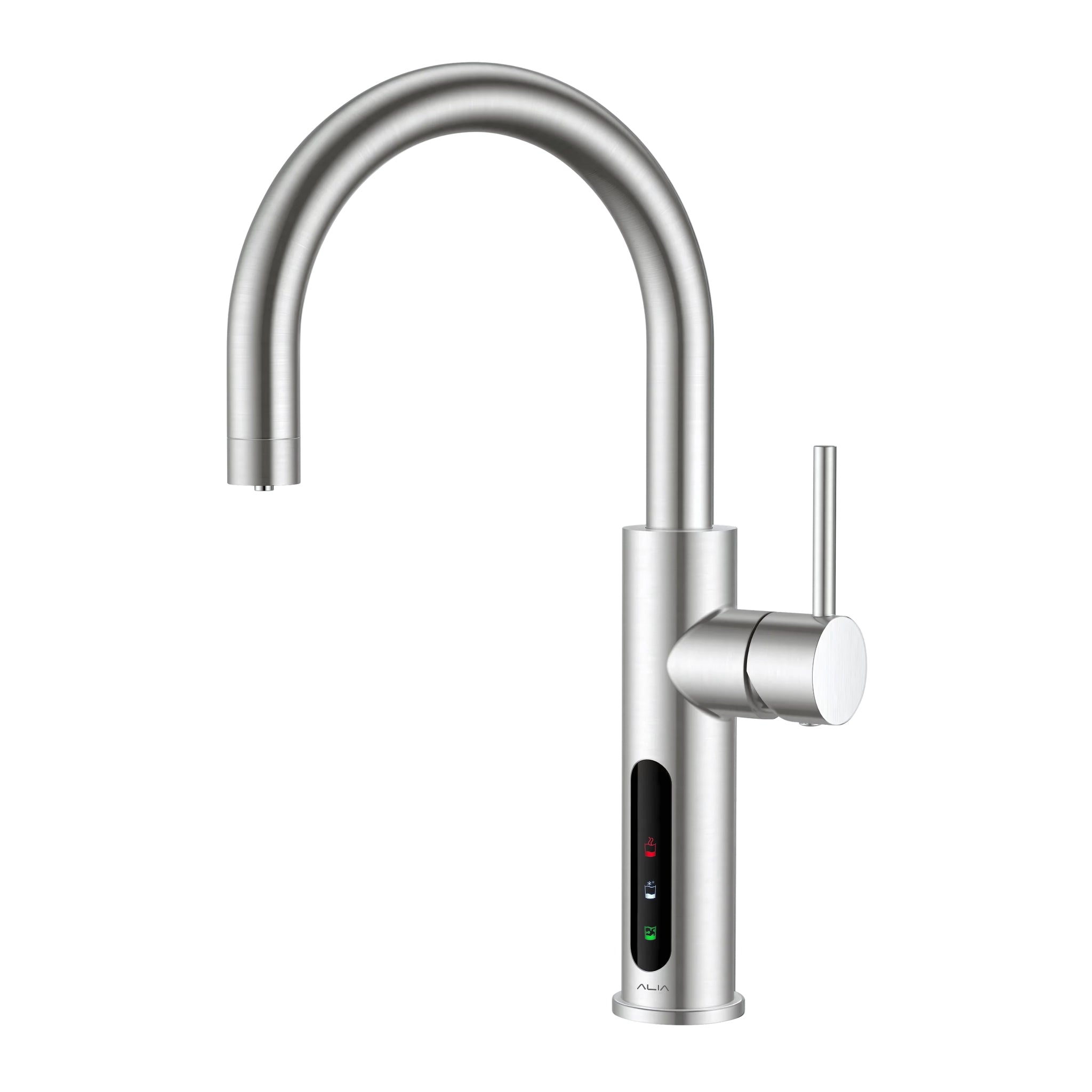 ALIA X51 LEAD FREE INSTANT HOT, COLD AND SPARKLING FILTERED WATER TAP BRUSHED NICKEL