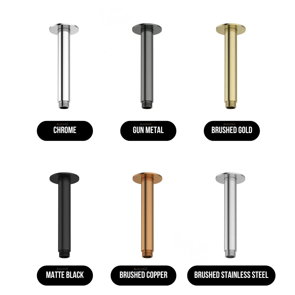 AMOZA CEILING SHOWER ARM 150MM CHROME