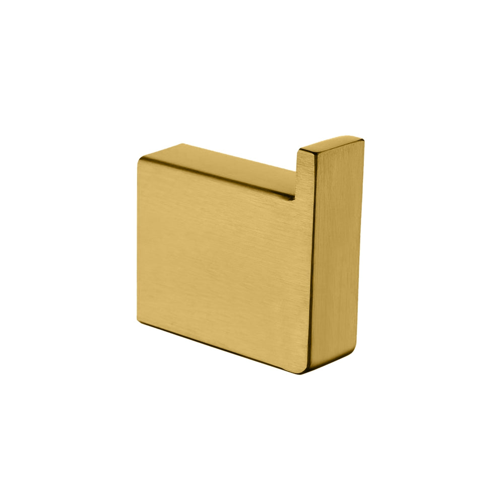 AQUAPERLA IVANO ROBE HOOK BRUSHED BRASS