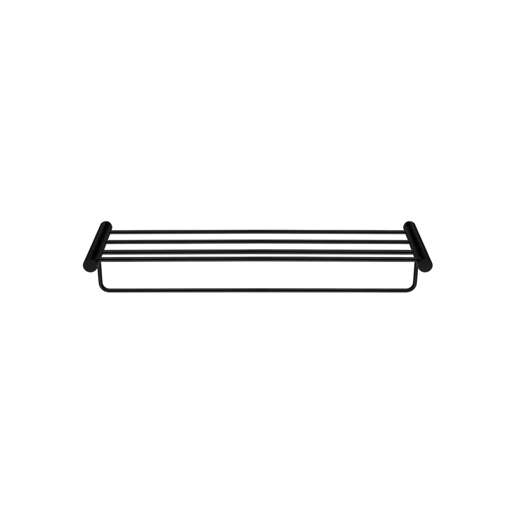 AQUAPERLA SHOWER SHELF 600MM BLACK
