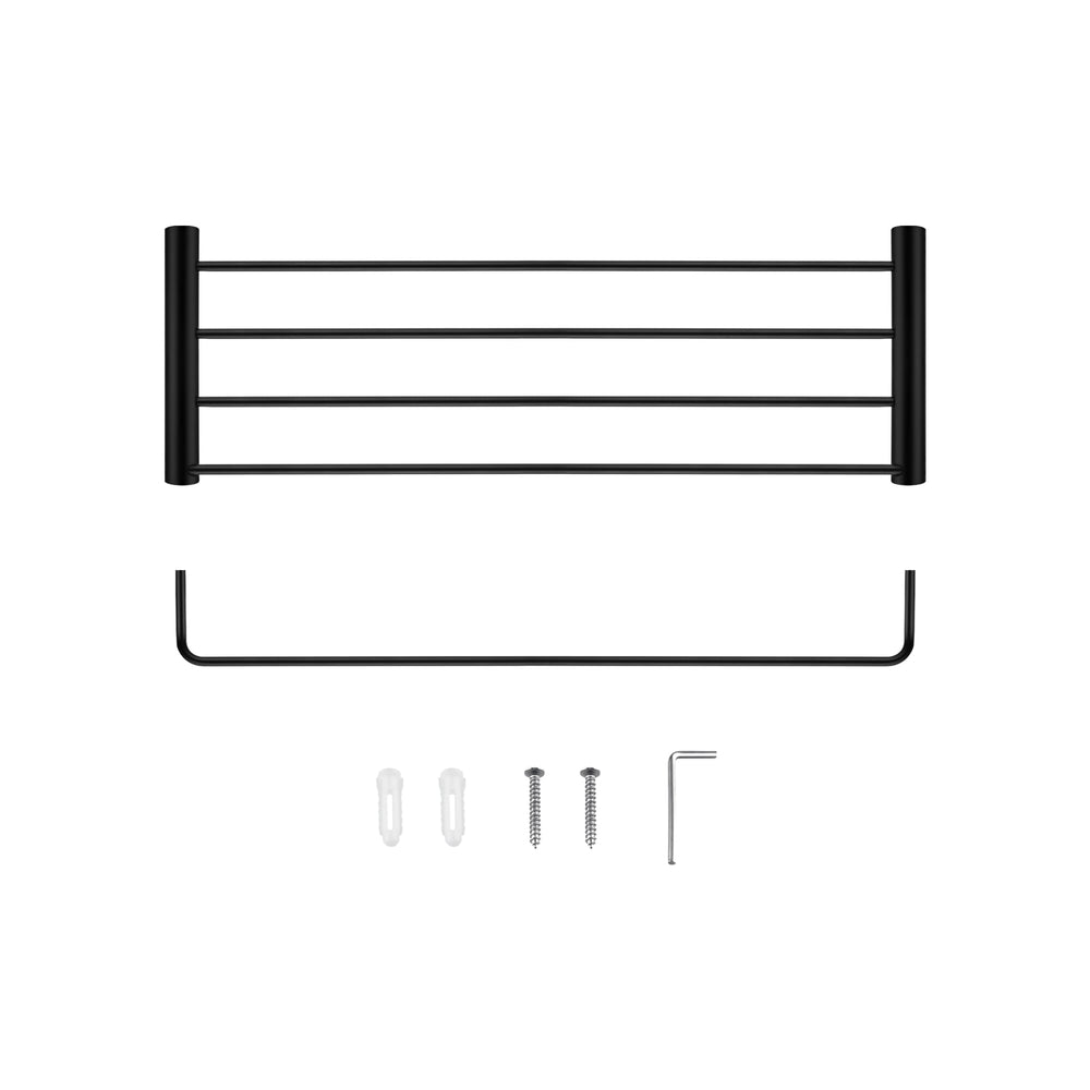 NORICO SHOWER SHELF 600MM BLACK