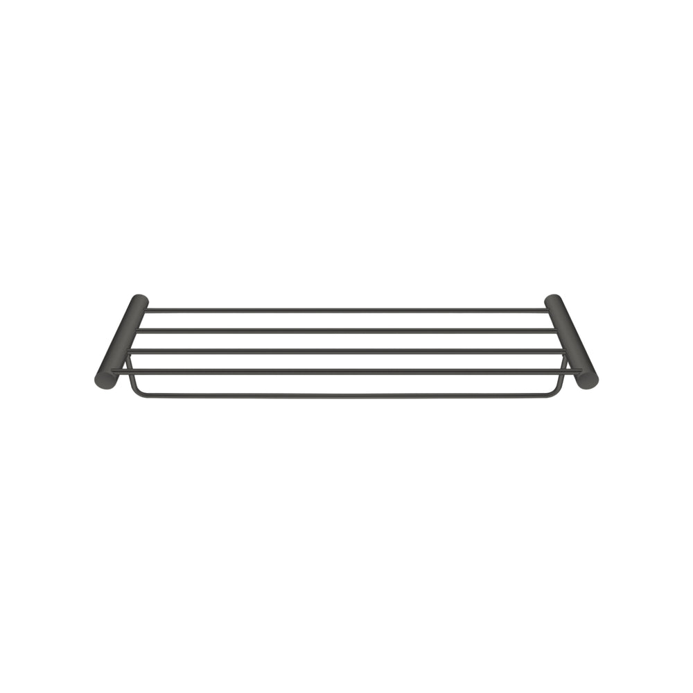 AQUAPERLA SHOWER SHELF 600MM GUN METAL