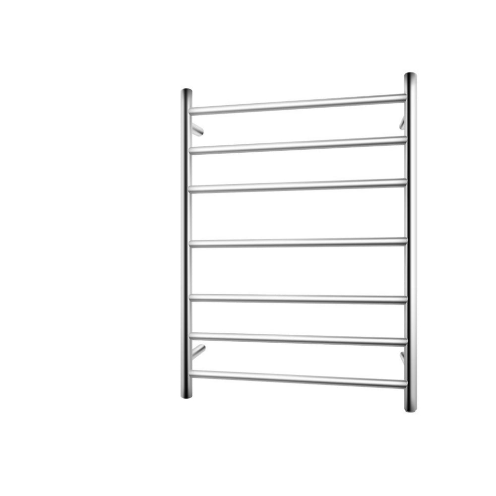 NORICO 7-BAR ROUND LADDER HEATED TOWEL RAIL 800MM CHROME