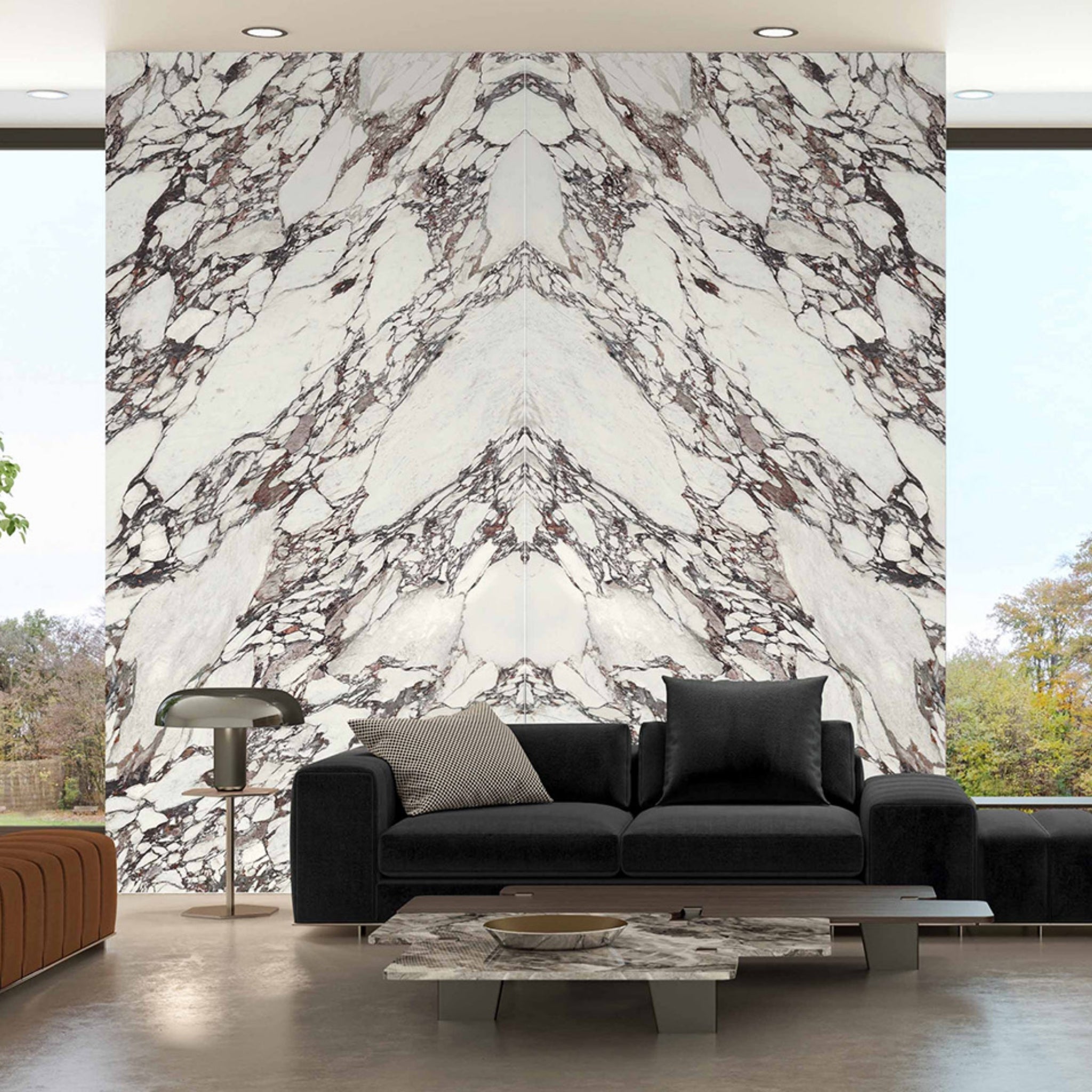 EVERSTONE MEGASLIM ARABESCATO VIOLA 3200X1600MM RECTANGULAR THIN SLAB (PER PACK)
