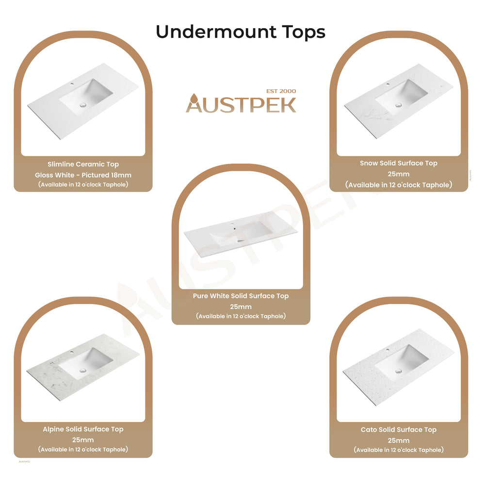 AULIC CALDER NATURAL OAK 1200MM SINGLE BOWL WALL HUNG VANITY